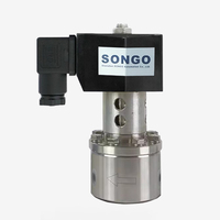 Électrovannes cryogéniques en acier inoxydable tige étendue filetage de bride de soudure bout à bout électrovanne à piston à très basse température