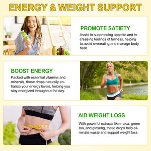 Hatmanlabs Gotas de Extracto Líquido de Plátano de Etiqueta Privada 60ml Suplemento Dietético Gotas de Plátano Orgánico Natural para Bajar de Peso - Product Image 5