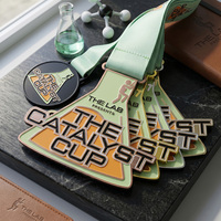 Médaille Souvenir Métallique Haute Définition, Médailles de la Coupe du Catalyseur, Médailles Personnalisées en Alliage de Zinc Émaillé 3D avec Logo et Lettres, Récompenses Personnalisées