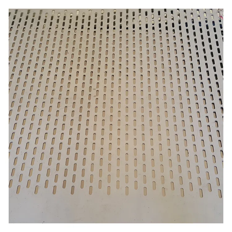 Gute Qualität Aluminium-Verbund platte Dekorative Metall Ellipsoid Perforierte Bleche