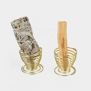 مجموعة مبخرة 5 في 1 من CHENLANG (نحاس وفولاذ مقاوم للصدأ)، طراز فني حديث عتيق، تتضمن ناشر أعواد لبالو سانتو والمريمية واللفائف - Product Image 5