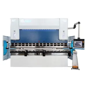 Máquina dobladora de Metal con prensa hidráulica CNC, DA-66T 8 + 1, placa de acero de freno