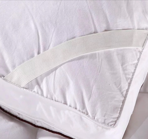 Protège-matelas matelassé en coton de bambou 300TC respirant tricoté avec poches profondes, housse de matelas ajustée, <span class=keywords><strong>surmatelas</strong></span> King Size - Product Image 2