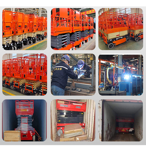 CE Certified Maintenance Free 4-16m 230-650kg Hydraulic Platform Battery Electric Scissor Lift - Product Image 4