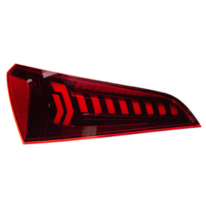 08-17 Q5 Tail Lamp <b>Accessory</b> Modified Dynamic LED Turn Signal Red Lens New Condition 12V Voltage Compatible Q7 Car Styling CG-Q5 - Product Image 5