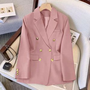 Damen Mode Frühling Herbst Jacke Schick Elegant Lässig Sportlich Damenanzug Mantel Koreanische Jacke Damen <span class=keywords><strong>Blazer</strong></span> Oberbekleidung Hose - Product Image 2