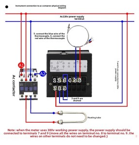 Цифровой регулятор температуры с дисплеем, переключатель TEL96-9001 AC220V/380V универсальная Механическая ручка, регулируемый термостат для духовки - Product Image 5