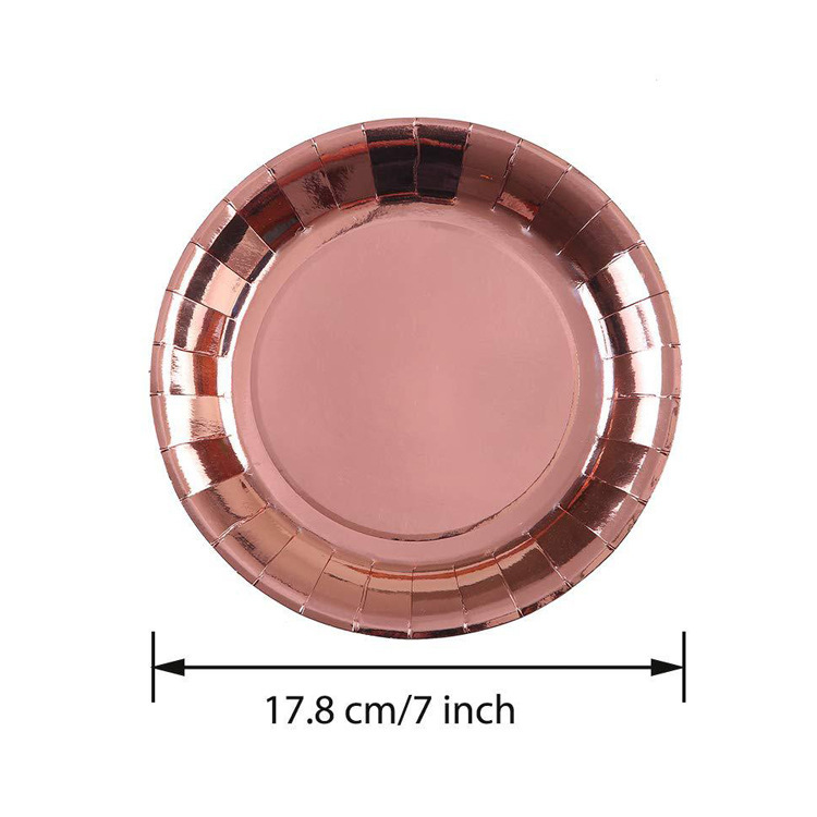 จานขนาด 7 นิ้ว*10 ชิ้น