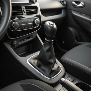 Renault Clio 3 Black Stitching Gear <b>Shift</b> Boot Premium Gear <b>Knob</b> Made in TR - Product Image 3