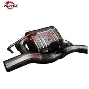 Système d'échappement Catback à soupapes Vortex haute performance T304, compatible avec le diffuseur OEM pour Mercedes-Benz AMG GT50 GT53 3.0T - Product Image 5