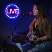 En stock : Enseigne néon LED Bleu & Rose pour le streaming en direct, les streamers, les influenceurs et les joueurs - Enseignes néon pour le streaming et l'enregistrement en direct