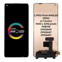 Écran de remplacement OEM IParts pour OnePlus 11 1+11 PHB110 CPH2449 CPH2447, assemblage d'écran tactile AMOLED 120 Hz d'origine