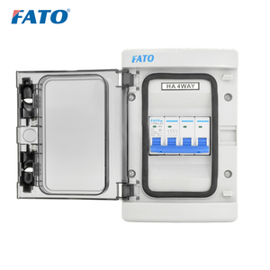 FATO HA 4 Way <span class=keywords><strong>Caja</strong></span> de conexiones impermeable <span class=keywords><strong>IP65</strong></span> Puerta <span class=keywords><strong>exterior</strong></span> MCB <span class=keywords><strong>Caja</strong></span> de distribución con riel Din - Product Image 5