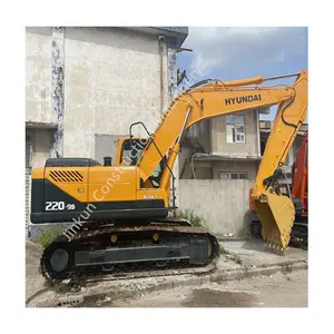 Korea Original Used Excavator Hyundai 220-9s Second Hand 22 Ton 220 Excavator