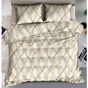 Juego de cama con dibujos animados para el hogar y Hotel, ropa de cama de algodón suave y cómoda, con estampado Animal, cuatro piezas - Product Image 2