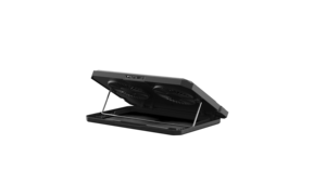 Coussin de refroidissement pour ordinateur <span class=keywords><strong>portable</strong></span> RGB le plus vendu <span class=keywords><strong>refroidisseur</strong></span> à double ventilateur réglable à 8 niveaux avec support pour téléphone et radiateur - Product Image 5