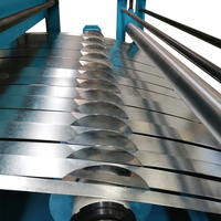Machine de découpe de bobines d'acier 0,3-6,0 mm pour laminoir de tubes CE ISO, machine galvanisée automatique haute vitesse