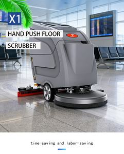 Fregadora de <span class=keywords><strong>Pisos</strong></span> Eléctrica Cleanhorse X1, Ligera, de Empuje, para Taller Mecánico, Limpieza de <span class=keywords><strong>Pisos</strong></span> de Mármol y Terrazo - Product Image 6