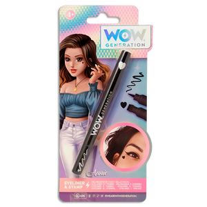 Eyeliner e timbro per il viso WOW Generation - Cappuccio eyeliner + Tubetto eyeliner - PP: 1g Timbro eyeliner - PE: 1g - Product Image 6