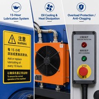 Machine à granulés annulaire pour sciure de bois et biomasse, haute performance, robuste, 55KW, avec roulement et moteur, 1-40t/h, vente directe usine