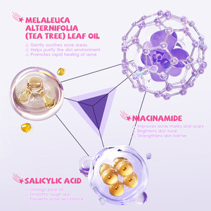 แผ่นแปะสิว KORMESIC สูตรสมุนไพรธรรมชาติ ผสมน้ำมันทีทรี กรดซาลิไซลิก และสารสกัดใบบัวบก สำหรับ<span class=keywords><strong>สิว</strong></span>และรอย<span class=keywords><strong>สิว</strong></span> (รับผลิตแบรนด์ส่วนตัว) - Product Image 4