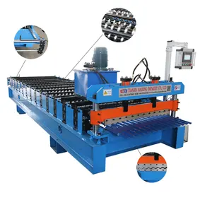 Beste Stuk China Nieuwe Product Staalplaat Panel Golfplaten Dak Tegel Making Machine Met Lage Prijs