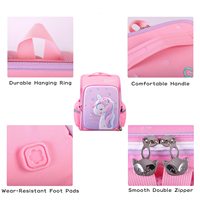Mädchenrucksack 2026 Großhandelspreise Schultasche Personalisierbar Süßer Cartoon-Einhorn-Rucksack für Grundschüler Kinder-Schulranzen