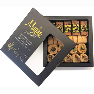 MENA <span class=keywords><strong>Edi</strong></span> Mixed Nuts Gourmet Surtido Baklava Caja de embalaje Surtido Elegante Caja de regalo Postres de tamaño pequeño - Product Image 2