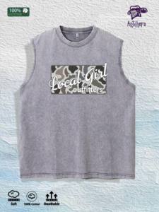 Canotta mimetica in cotone per ragazza, 3 colori, magazzino USA - Product Image 3