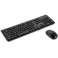 Bilgisayar aksesuarları özelleştirme klavye Mouse Combos ince taşınabilir kablosuz klavye ve PC faresi dizüstü