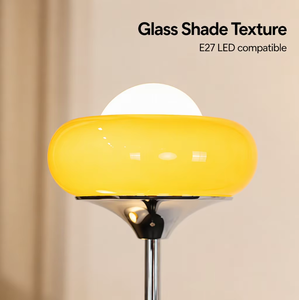 Lámpara de Mesa LED de Estilo Europeo, de Hierro y Vidrio Vintage, Moderna, Minimalista, para Habitación Infantil, Mesita de Noche, Escritorio, Estilo Nórdico Bauhaus - Product Image 3