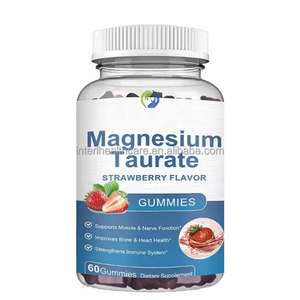 Immune Energy Magnesium Taurine Food Dietary Supplement Magnesium Taurine Gummies - Product Image 1