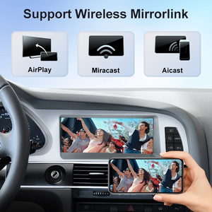 Sistema Linux STWEI de 8.8 pulgadas para Audi A6 C6 2005-2011, reproductor de video para coche, GPS, navegación, pantalla inteligente, Carplay, estilo original del coche - Product Image 6