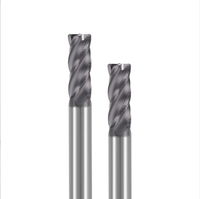 Fraise à rayonner en carbure de tungstène HRC70 à 4 dents pour machine-outil CNC