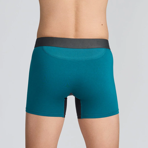 Calzoncillos Bóxer Transpirables de Marca Personalizada, Ropa Interior Elástica de Talla Grande, Ultra Suave, Ropa Interior de Bambú para Hombre - Product Image 4