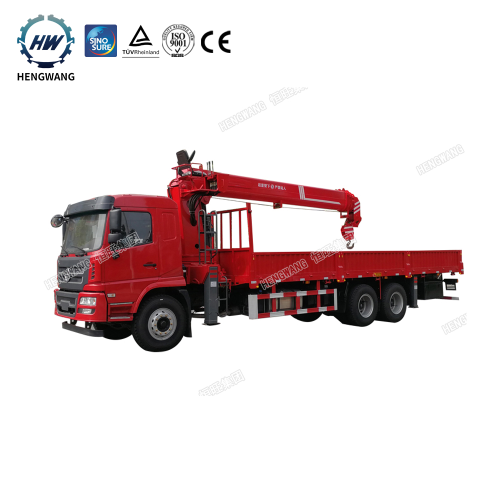 HWZ-12T Hengwang Dongfeng Chassis Mounted 12t Boom Manipulator