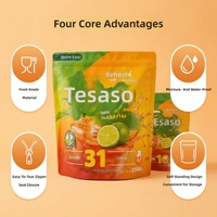 Bolsa Doypack de Fábrica para Envasado de Alimentos, Polvo de Jugo de Lima, Origen Shandong, Comercio Transfronterizo, Personalizable