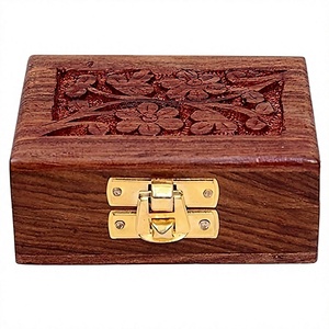 Handcrafted <b>Wooden</b> Wall-Mounted Eco-Friendly Money Box with Intricate Carved Design Customized Shape for Home Decoration - Product Image 3