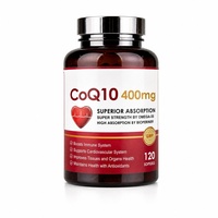 Capsules de CoQ10 400mg en marque blanche OEM – Complément vitaminique naturel pour adolescents favorisant l'immunité et l'énergie