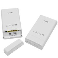 Estación de Punto de Acceso WiFi para Monitoreo CCTV en Exteriores Tenda OS3 Networks, Puente Punto a Punto 5G de 867 Mbps, CPE de 5 km