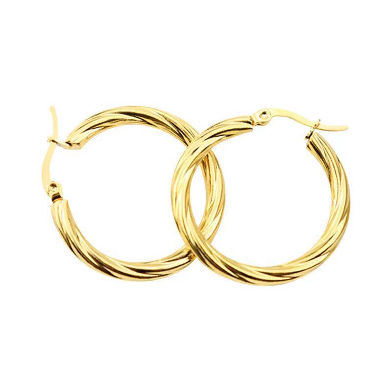 Boucles d'oreilles de modèle de prune de fil de 3.5*30MM