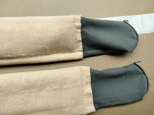 <span class=keywords><strong>Collants</strong></span> en polaire translucides effet faux pantalon pour femme, couleur unie, coupe ajustée, extensibles, pour l'hiver et l'extérieur - Product Image 5