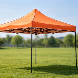 Tente Pop-Up 3x3m (10x10ft) avec Cadre Hexagonal Robuste Vert Terre et Drain, Fil d'Acier Souple, Logo Personnalisé, Stand d'Exposition - Product Image 1