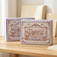 Boîte cadeau en papier rigide personnalisée, boîte d'emballage en carton imprimée avec logo pour l'expédition en détail