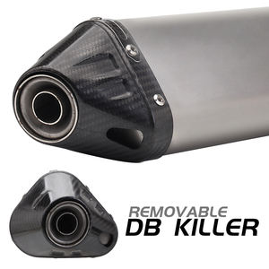 Silencieux d'échappement universel de moto de 51mm TRC Escape Moto <span class=keywords><strong>DB</strong></span> <span class=keywords><strong>Killer</strong></span> PCX125 NMAX155 Xmax300 <span class=keywords><strong>Z900</strong></span> S1000RR R6 CBR650 TRC - Product Image 3