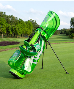 PGM Nuevo soporte para bolsa <span class=keywords><strong>de</strong></span> <span class=keywords><strong>golf</strong></span>, bolsa ligera para hombres y mujeres, estilo coreano, transparente, impermeable, con cierre <span class=keywords><strong>de</strong></span> cremallera - Product Image 5