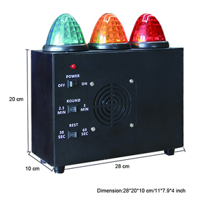 Minuteur de <span class=keywords><strong>boxe</strong></span> CHEETIE, indicateurs LED vert/orange/rouge, modes d'entraînement réglables, idéal pour les rings de <span class=keywords><strong>boxe</strong></span>, les salles de sport MMA - Product Image 6