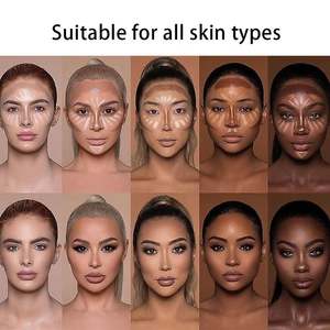 Cosmétique Maquiagem Profissional Couverture Complète Contour Du Visage Usine Best-seller Primer Concealer Avec Un Design Personnalisé - Product Image 5