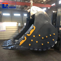 Outils de construction, accessoire d'excavatrice, godet à roche haute résistance pour travaux miniers et d'exploitation de carrières