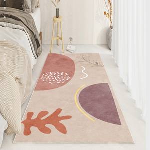 Tappeto Semplice da Comodino Impermeabile Astratto Stampato a Macchina in Peluche Ecologico Antiscivolo per Camera da Letto e Divano - Product Image 5